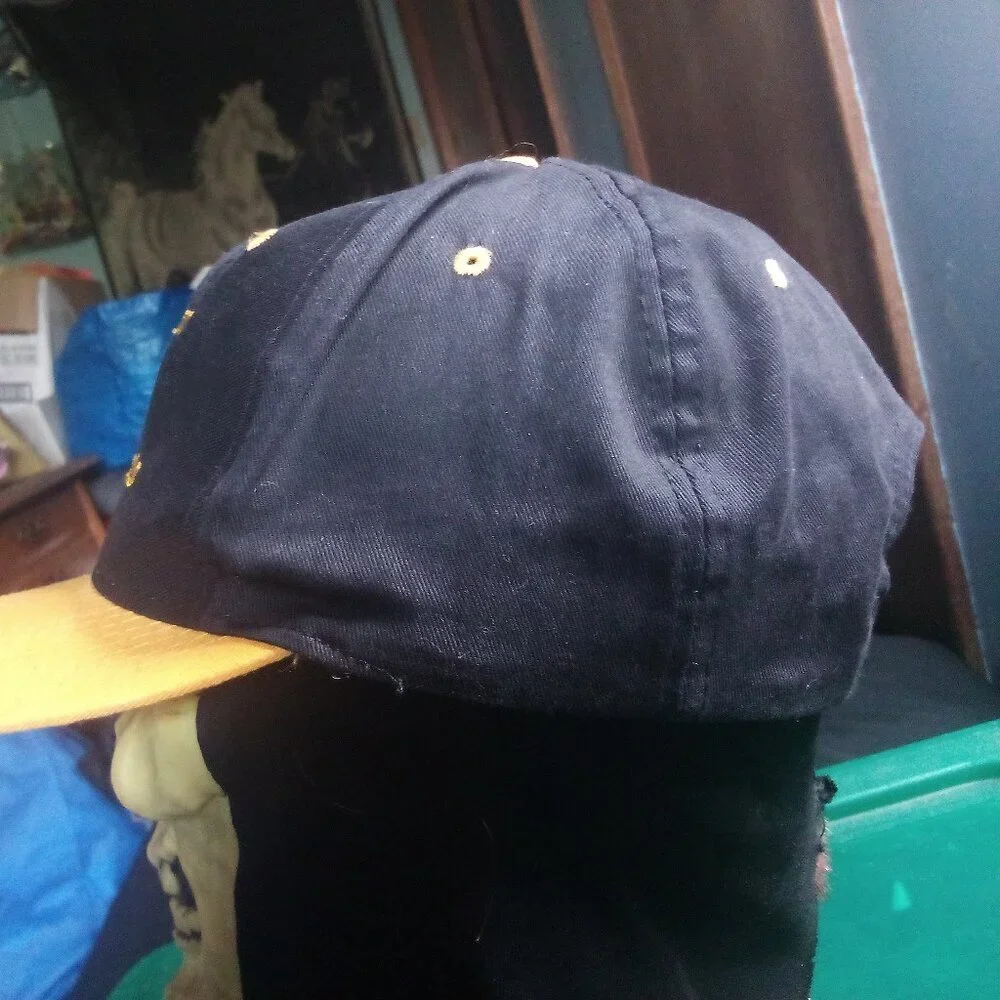 Deadstock Vintage Glasgow Yellowjackets Snap Hat Cap